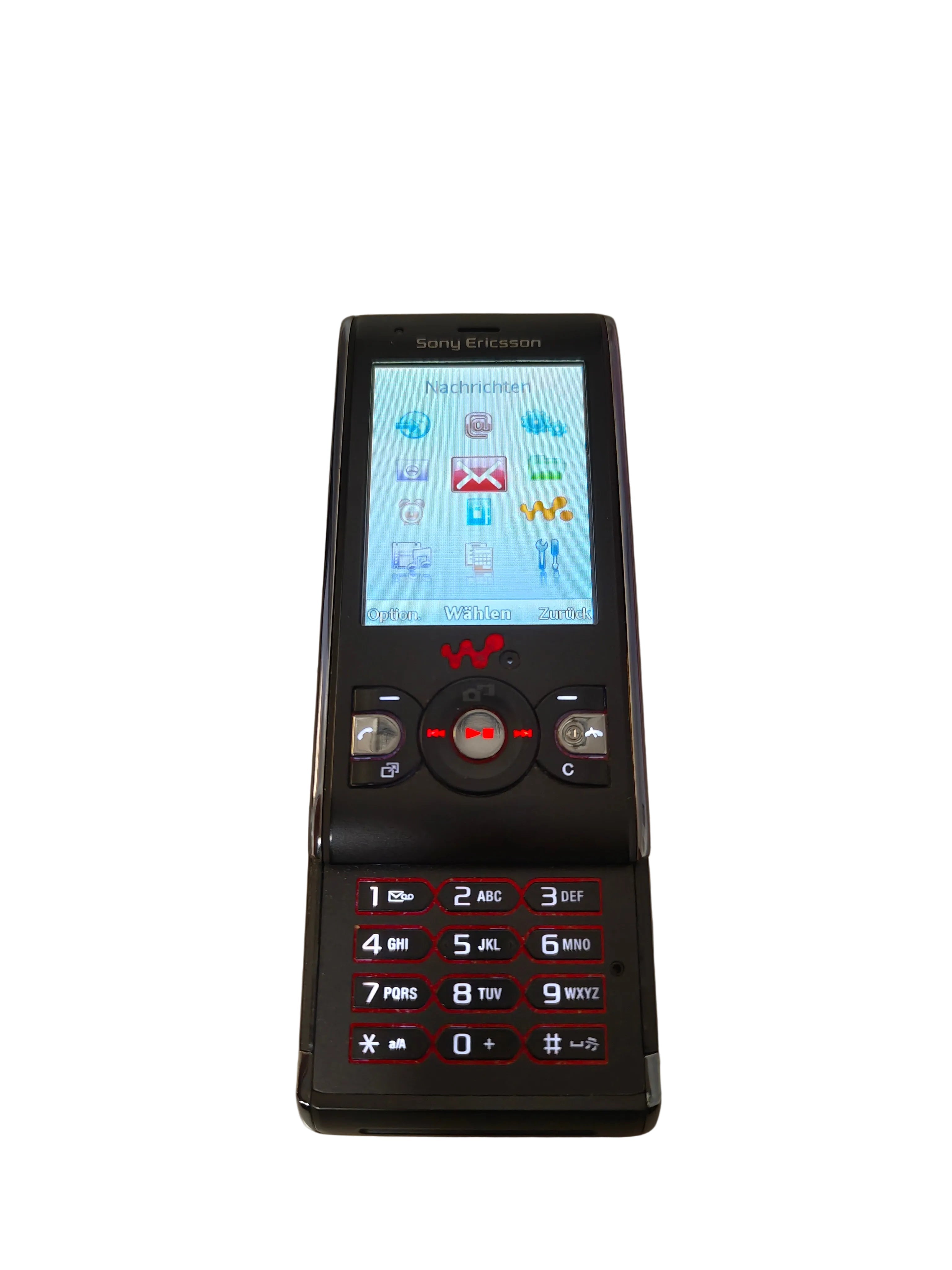 THE WALKMAN REVOLUTION: Sony Ericsson W910i – Noble Black & Red