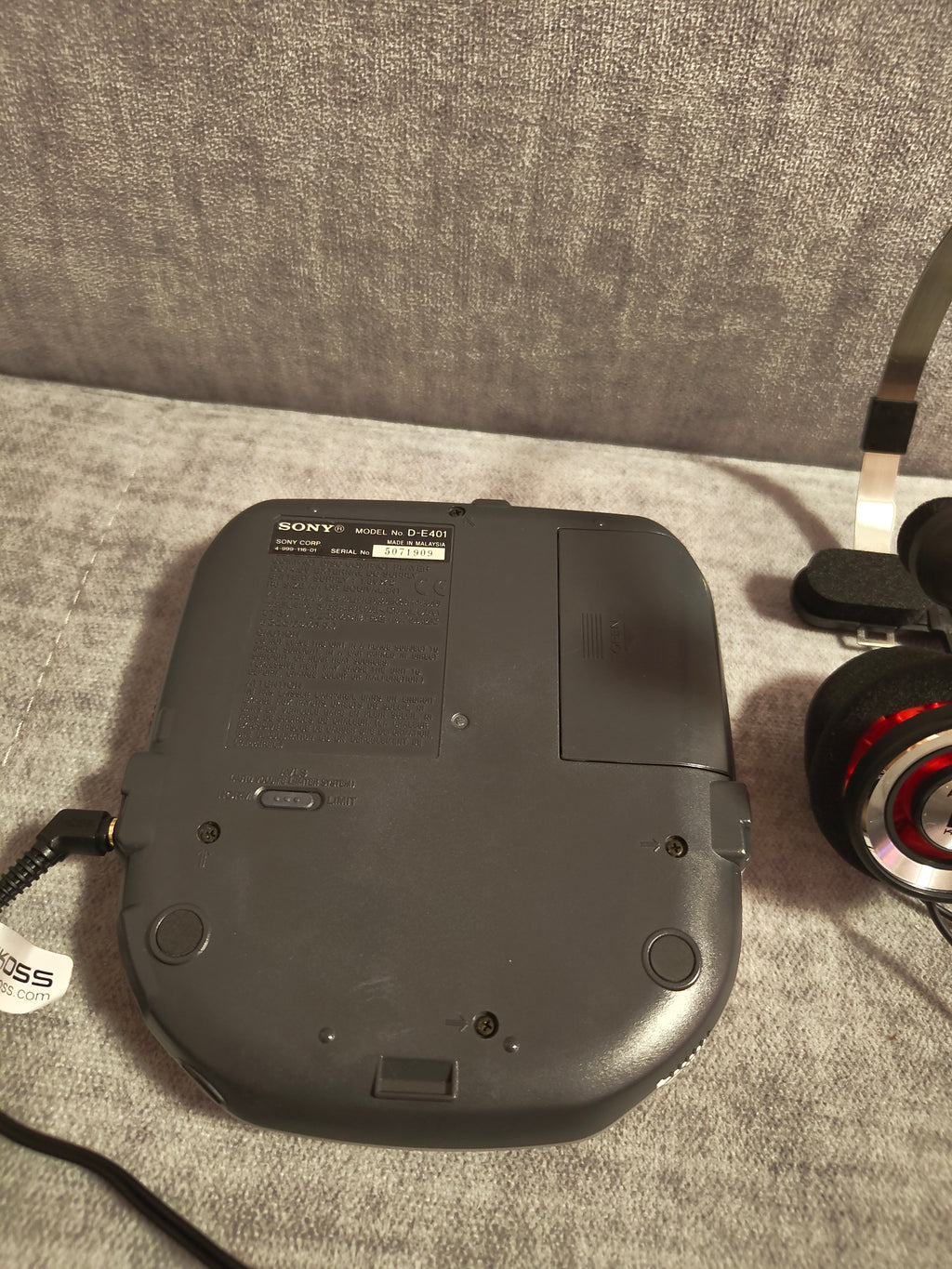 Sony Discman D-E401 mit ESP
