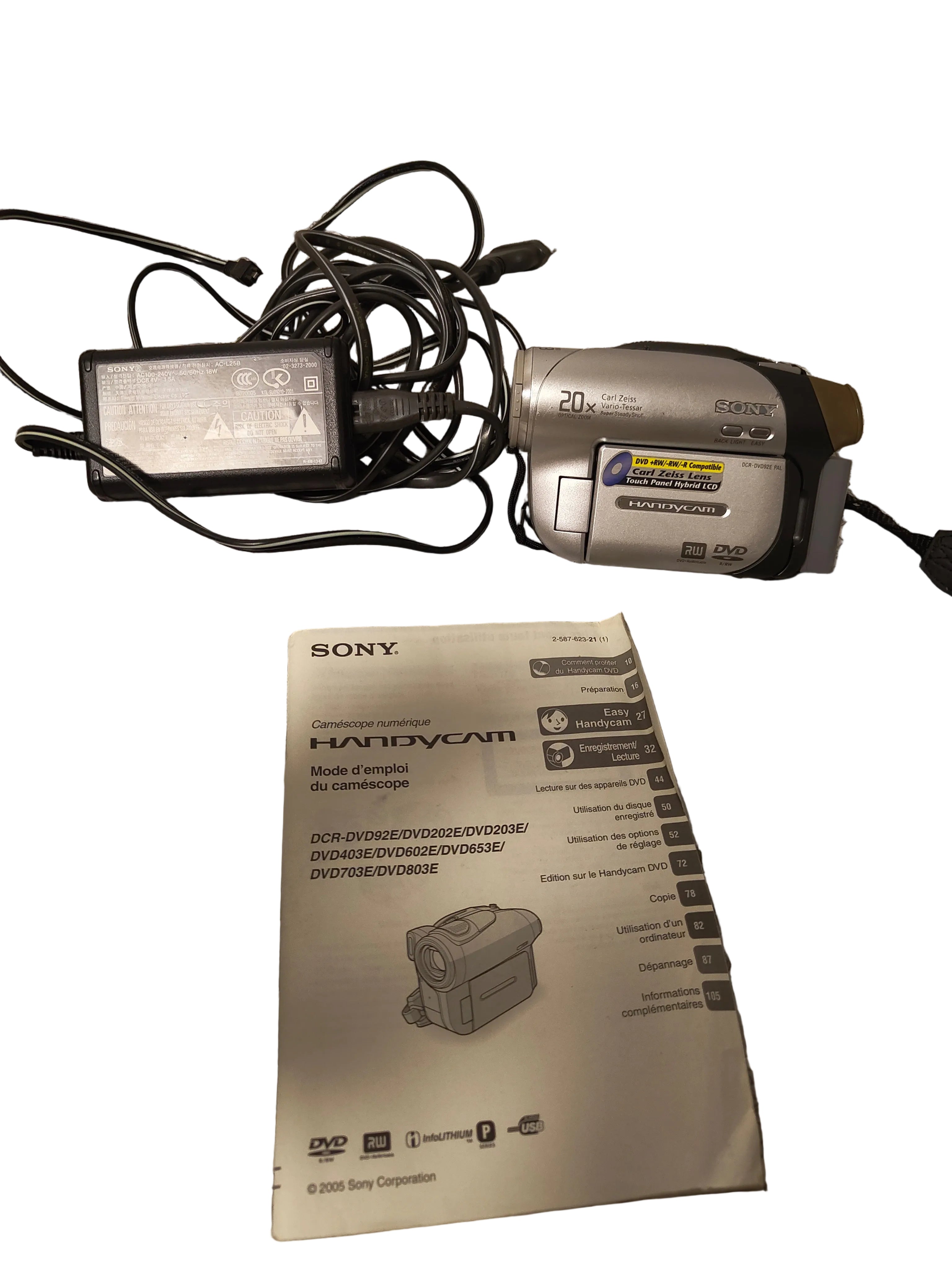 💿 Y2K Dream: Sony Handycam DCR-dvd92E 💿