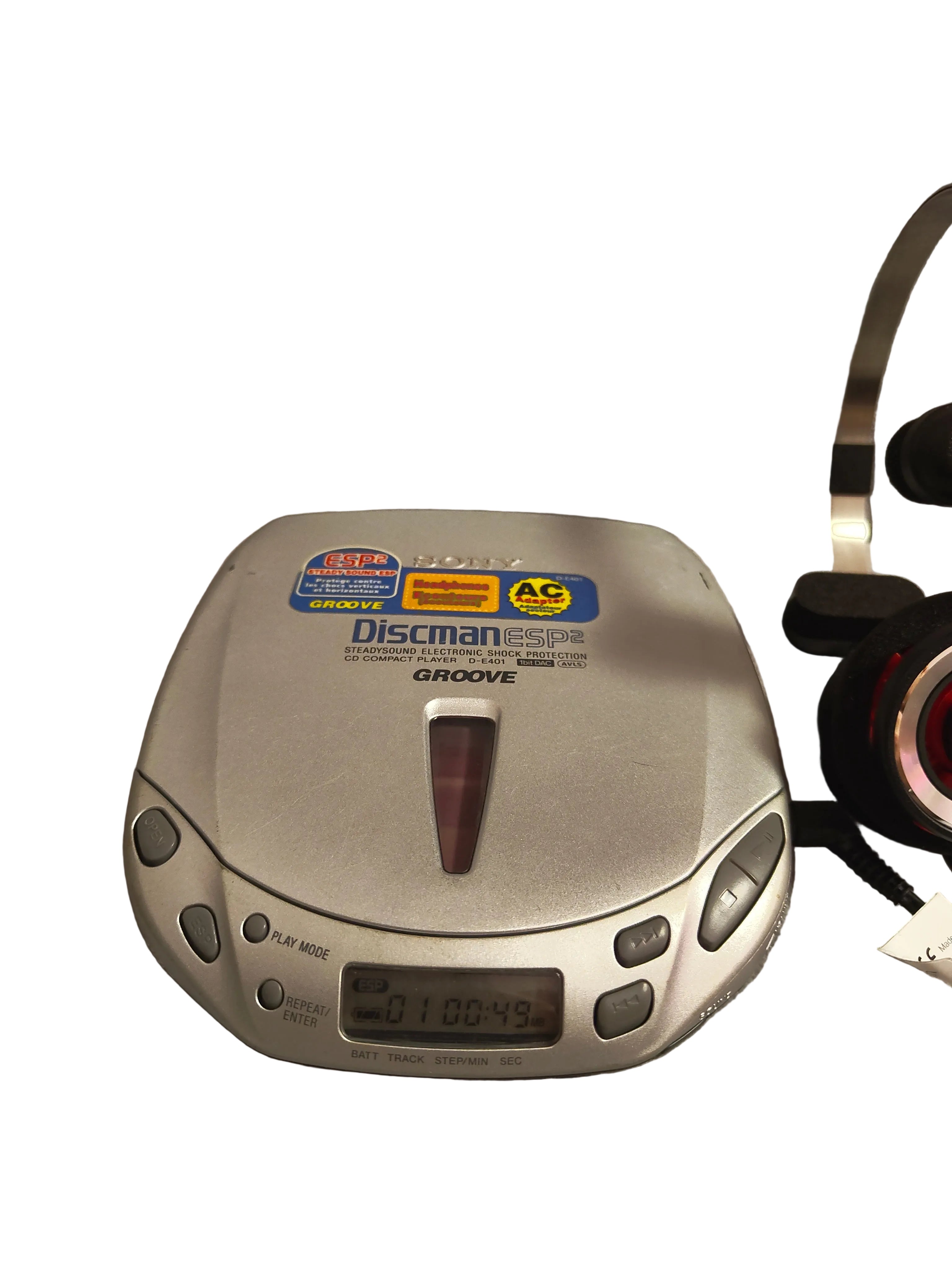 Sony Discman D-E401 mit ESP
